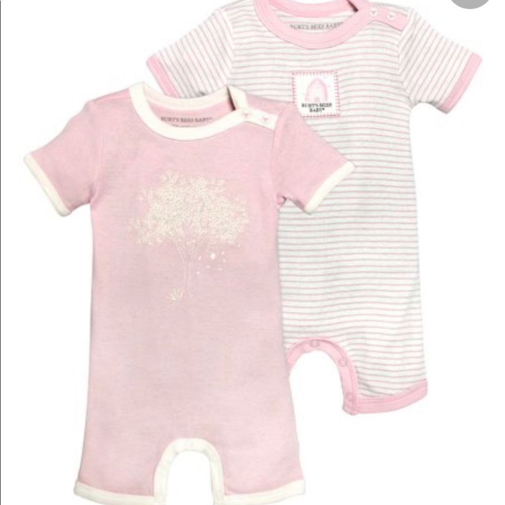 Burt’s Bees Infant Rompers
